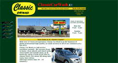 Desktop Screenshot of classiccarwash.us